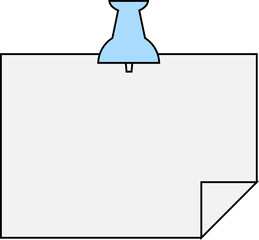펜 메모장 집게 압정 핀셋 사무용품 아이콘