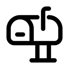 Postbox Line Icon