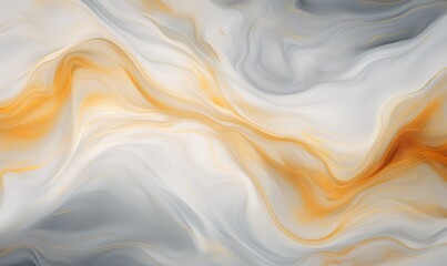 Obraz premium Marble texture with white and gray streaks and gold.