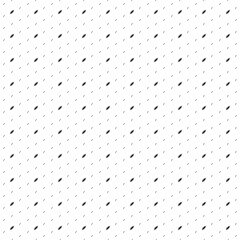 Square seamless background pattern from geometric shapes are different sizes and opacity. The pattern is evenly filled with small black compass symbols. Vector illustration on white background