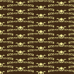 vintage floral seamless pattern