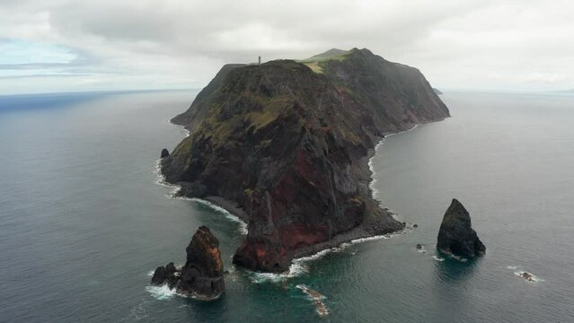 S&atilde;o Jorge Island, Azores, Portgual - Drone Video