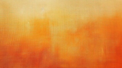 Fototapeta premium apricot orange, orange fabric, orange cloth abstract vintage background for design. Fabric cloth canvas texture. Color gradient, ombre. Rough, grain. Matte, shimmer 