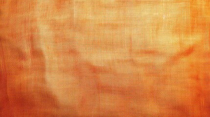 Fototapeta premium apricot orange, orange fabric, orange cloth abstract vintage background for design. Fabric cloth canvas texture. Color gradient, ombre. Rough, grain. Matte, shimmer 