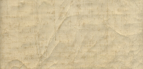 Canvas background with cracks texture. Old art canvas with craquelure texture for abstract...