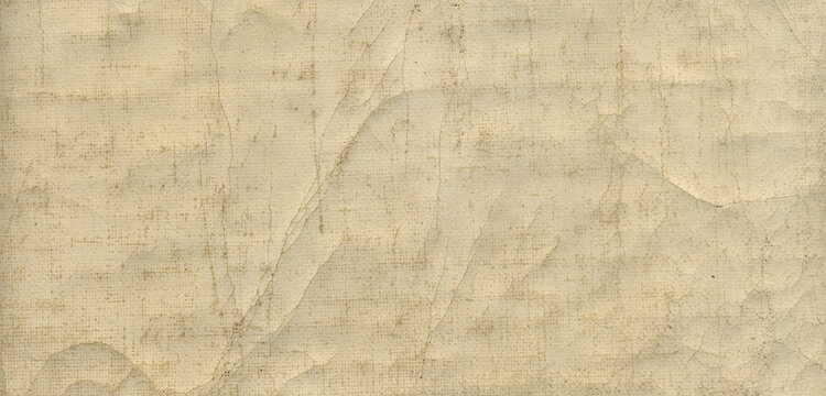 Canvas background with cracks texture. Old art canvas with craquelure texture for abstract background, wallpaper, pattern, art print, etc. High details.