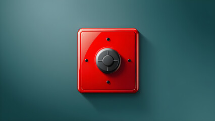 fire safety alarm box. fire rescue alarm box.