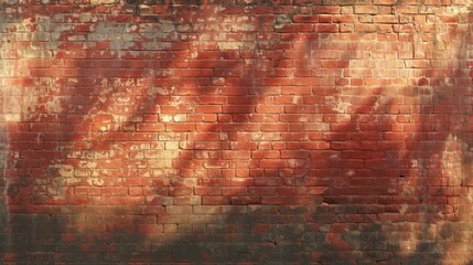Obraz premium Red brick wall texture background