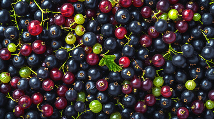 Heap of black berry
