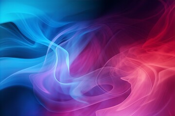 Obraz premium abstract background from smoke on black background