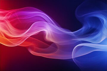 Fototapeta premium abstract background from smoke on black background