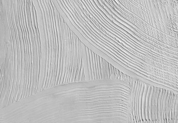 Oil paint texture as black and white abstract background. Brush strokes textures painted for wallpaper, pattern, art print, etc. High details.