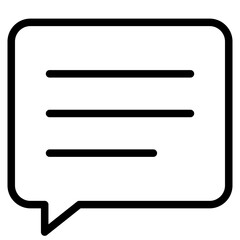 speech bubble