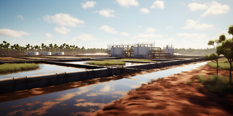 Wastewater treatment plant