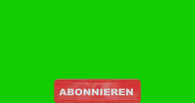 Abonnieren Button animiert