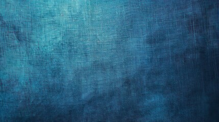 cerulean blue, blue fabric, blue cloth, ocean blue dark blue abstract vintage background for design. Fabric cloth canvas texture. Color gradient, ombre. Rough, grain. Matte, shimmer	