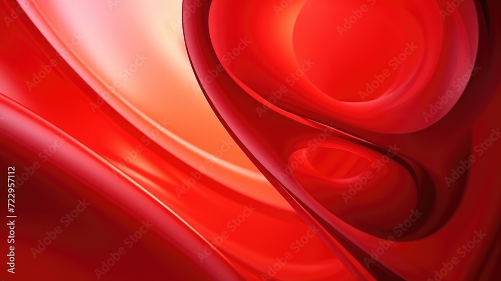 Aufkleber A close-up view of a red abstract background. This versatile image can be used in various design projects