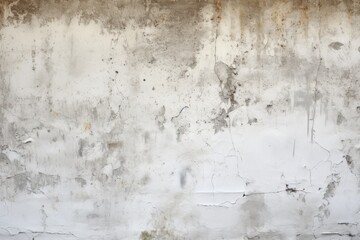 A fire hydrant sitting in front of a dirty wall. This image can be used to depict urban decay or as a symbol of safety measures in a city