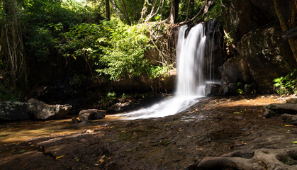 The Kbal Spean waterfall