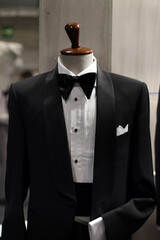 tuxedo suit for groom at wedding