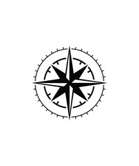 compass icon, vector best flat icon.