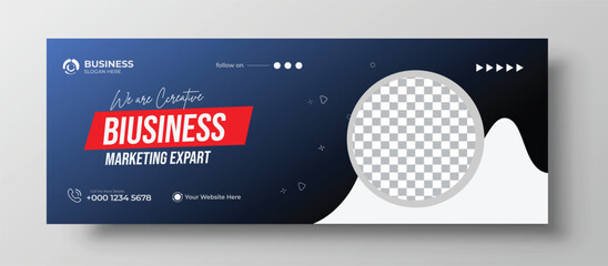  Facebook cover banner and corporate web banner template