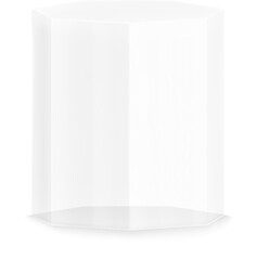 Realistic Glass Podium
