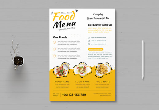 Food Flyer Template