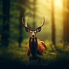 deer in the forest, World Wildlife Day