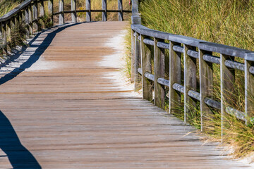 Obraz premium Sendero en las Islas Cies.