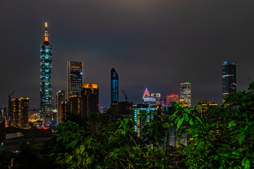 Taipei with 101 Tower
