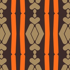 Abstract ethnic ikat art. Seamless patterns in tribal, folk embroidery and Mexican styles. Aztec geometric art ornament print. Design for carpet, cover.wallpaper, wrapping, fabric, clothing.