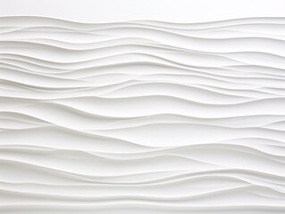 a white wall with wavy lines