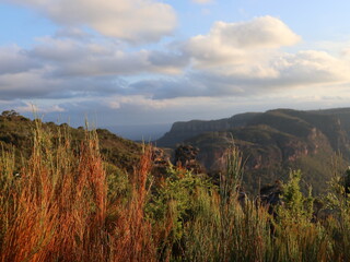 landscape in the mountains