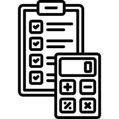 Fototapeta premium Budget Icon