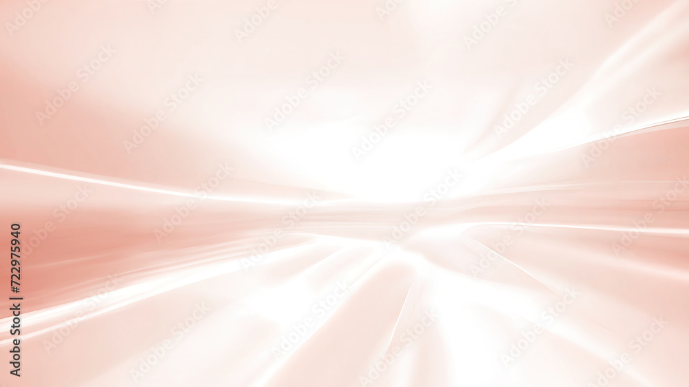 Leinwandbilder light pink abstract background with motion dynamics and perspective. beautiful glow. peach fuzz - co