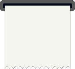 Obraz premium Receipt, receipt text box
