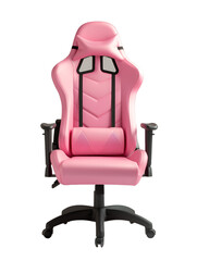 Gaming chair isolated on transparent background