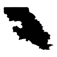 Fototapeta premium Falaba District map, administrative division of Sierra Leone. Vector illustration.