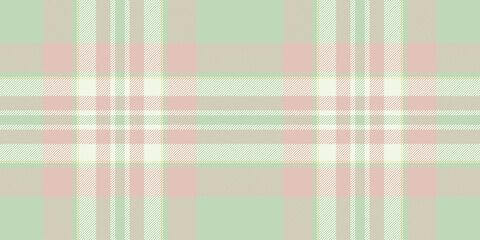 Happy plaid vector tartan, youth texture pattern fabric. Up check seamless textile background in light and white colors.