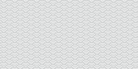日本の和柄の青海波