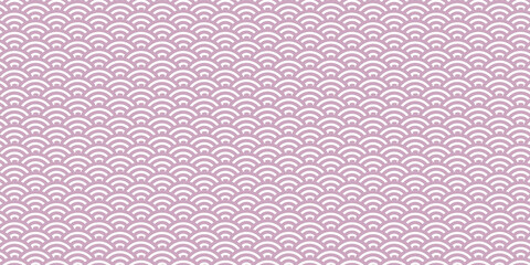 日本の和柄の青海波