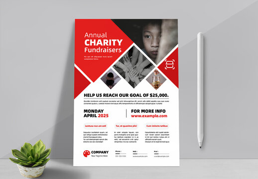 Annual Charity Fundraisers Flyer