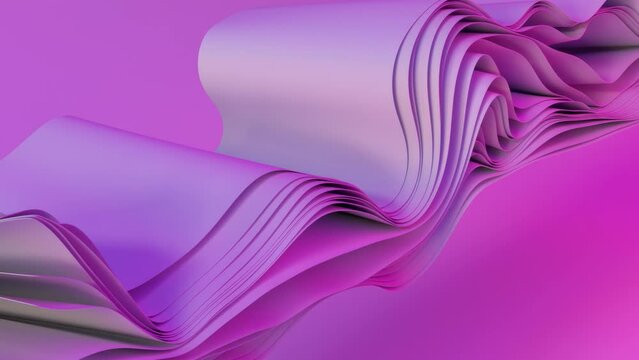 abstract background with folded textile layers