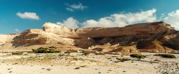 Landscape in Wadi Shuwaymiyah, Oman