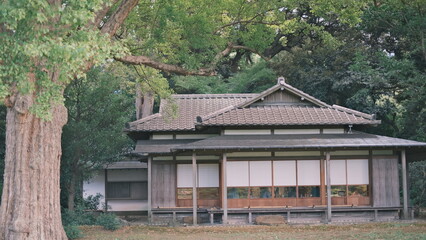日本庭園の日本建築