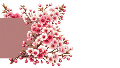 さくらのデザイン、壁紙　（AI生成イラスト）