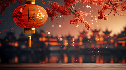 Chinese new year background, red background