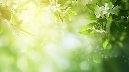 Lovely springtime abstract background.
