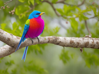 blue winged bird